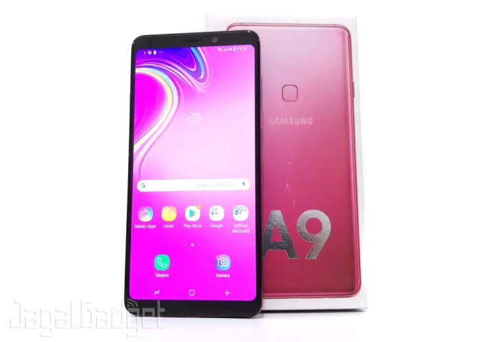 Samsung a9 2018 camera specification