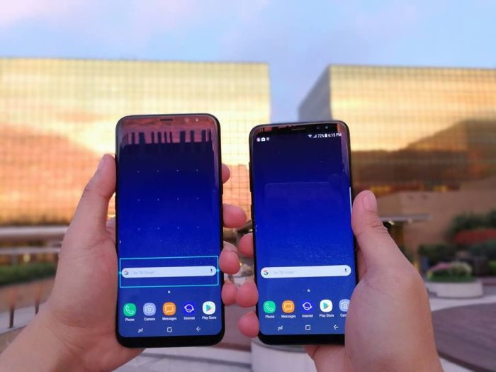 Samsung a8 plus vs s8 plus specification