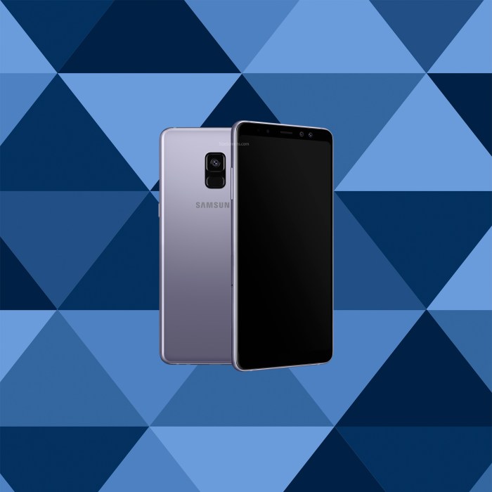 Samsung a8 black specification